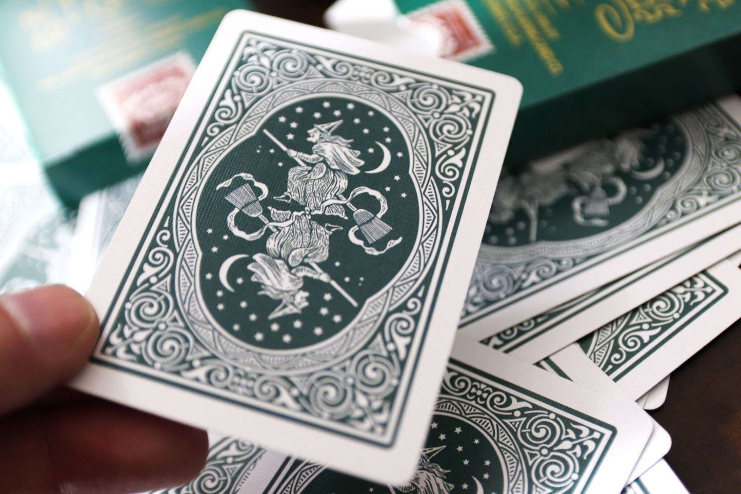 PlayingCardDecks.com-Ye Witches’ Gilded Fortune Cards USPCC