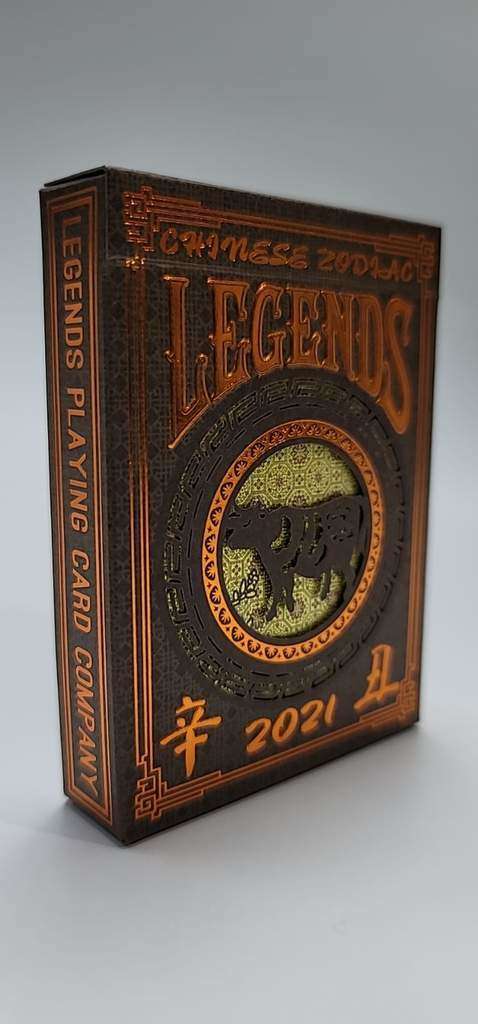 PlayingCardDecks.com-Zodiac 2021 Year of the OX Playing Cards LPCC