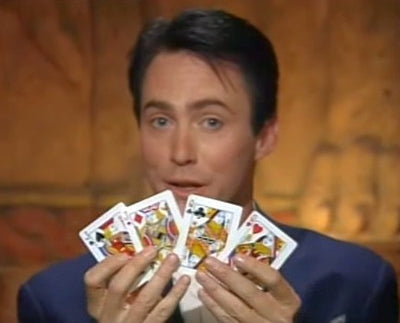lance burton card trick