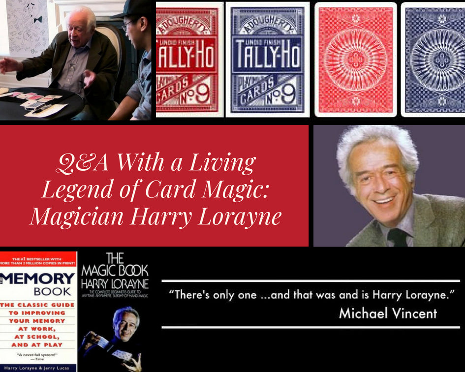Harry Lorayne Q&A Blog