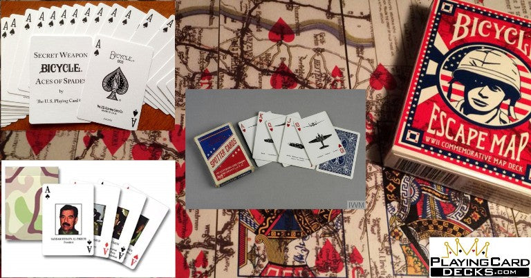 Playing Cards as Weapons of War