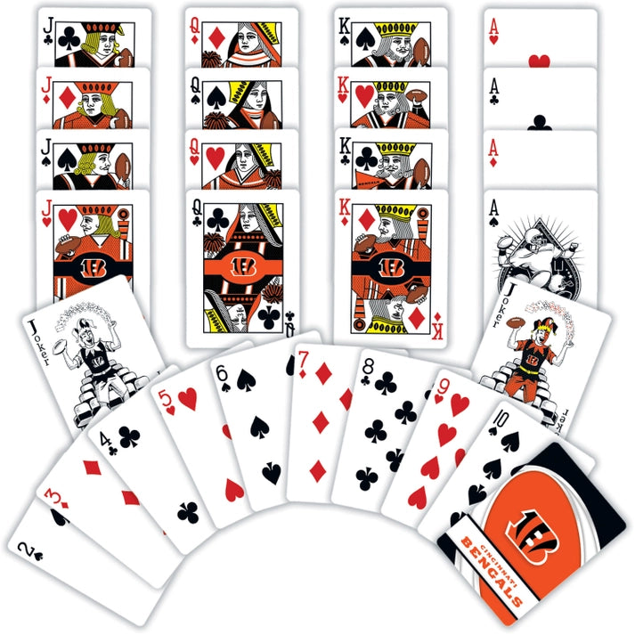 Cincinnati Bengals Playing Cards by Masterpieces