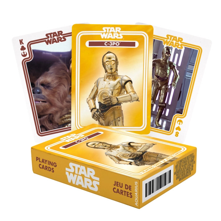 Star Wars C-3PO Playing Cards by Aquarius