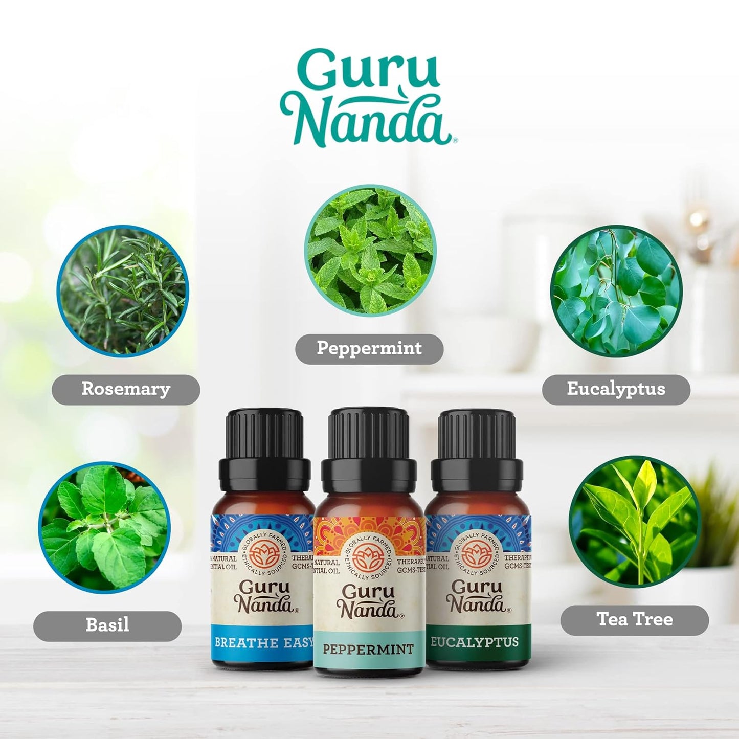 Breathe Essential Oil 3 Pack Set