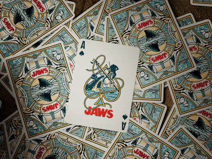 Jaws Playing Cards by theory11 - You’re gonna need a bigger boat!  🛥️ 🦈