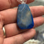 Lapis Lazuli pendant with Clear Quartz Handmade Necklace