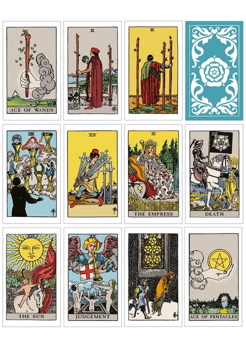 Classic Rider Waite Smith Tarot Book & Card Deck