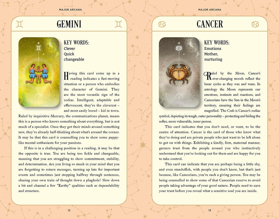 Astrological Tarot Book & Card Deck