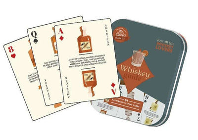 PlayingCardDecks.com-Whiskey Guide Playing Cards In Tin