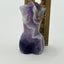 Amethyst Female Torso Carving