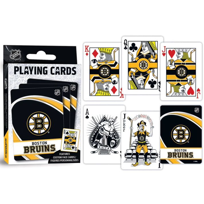 Boston Bruins Playing Cards by Masterpieces