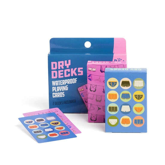 PlayingCardDecks.com-Underwear Plastic Playing Cards 2 Deck Set