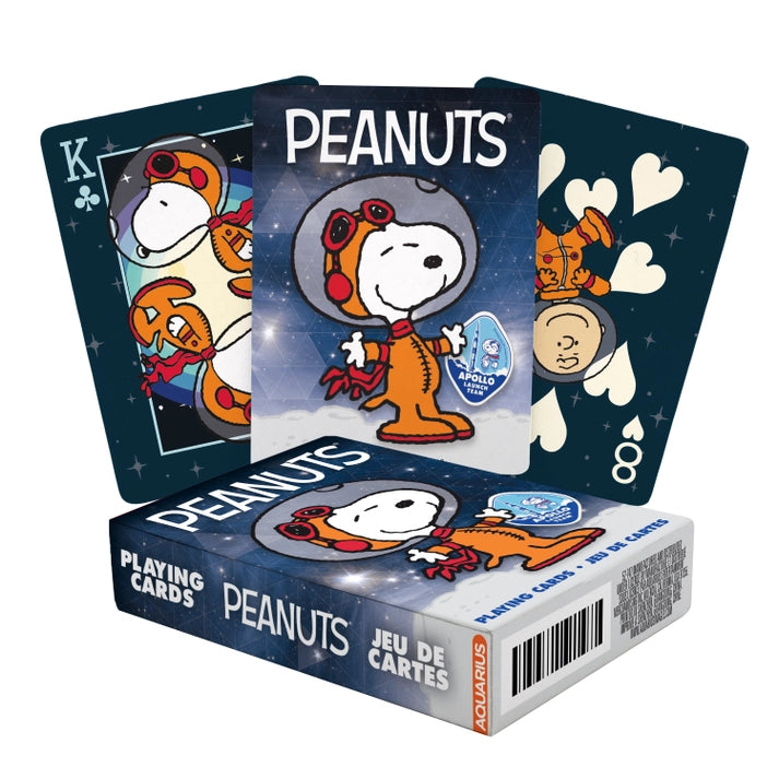 Peanuts Snoopy in Space Playing Cards by Aquarius