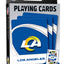 Los Angeles Rams Playing Cards - Awaken the Beast!