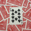 Red One-Way Forcing Deck - 10 of Spades