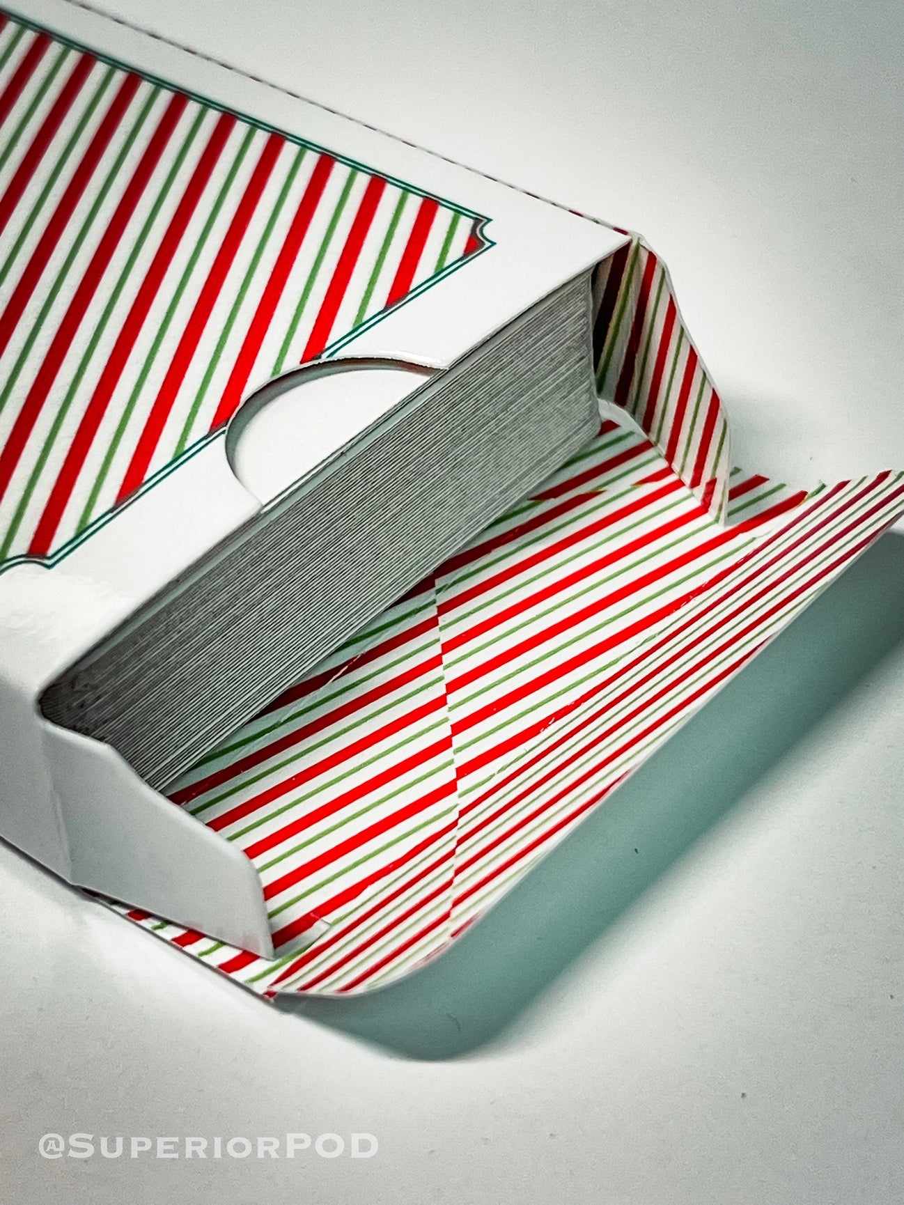 Christmas Wrapping Playing Cards