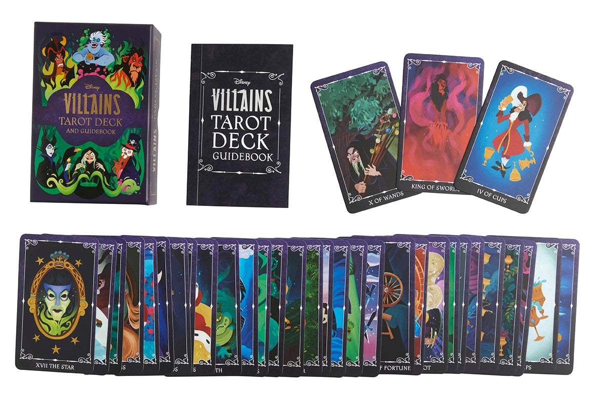 Disney Villains Tarot Deck and Guidebook