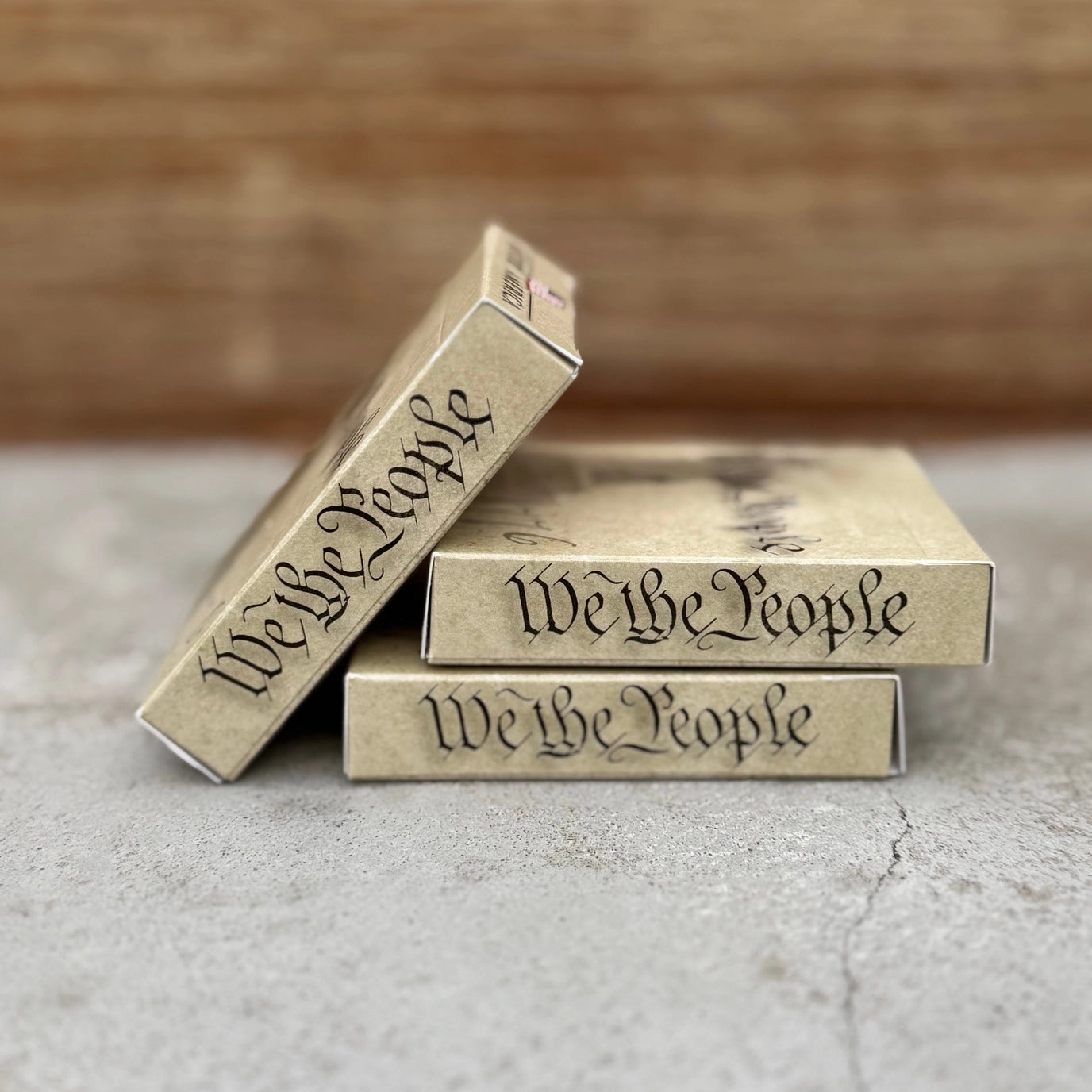 We the People Playing Cards