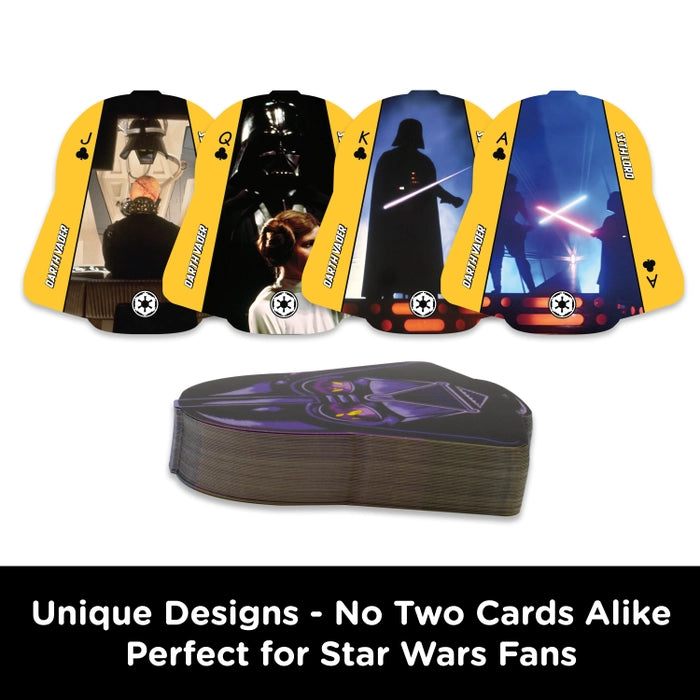 Star Wars Darth Vader Shaped Playing Cards by Aquarius