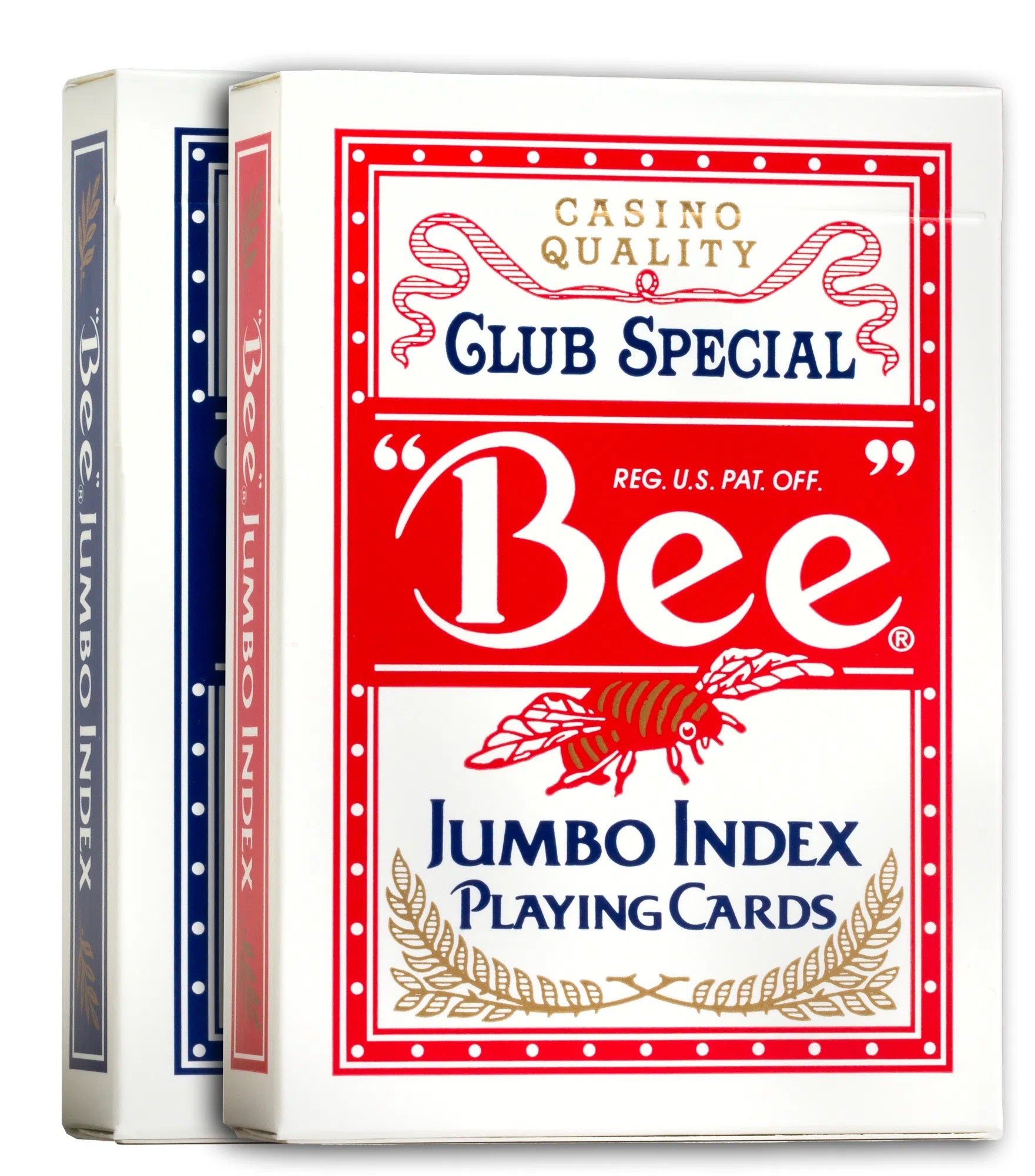 Bee' Jumbo Index Playing Cards - Casino Quality 2 Deck Set