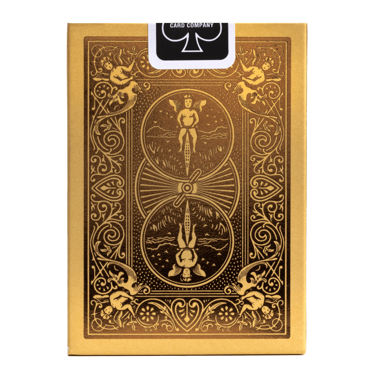 PlayingCardDecks.com-Bicycle Metalluxe Gold Playing Cards