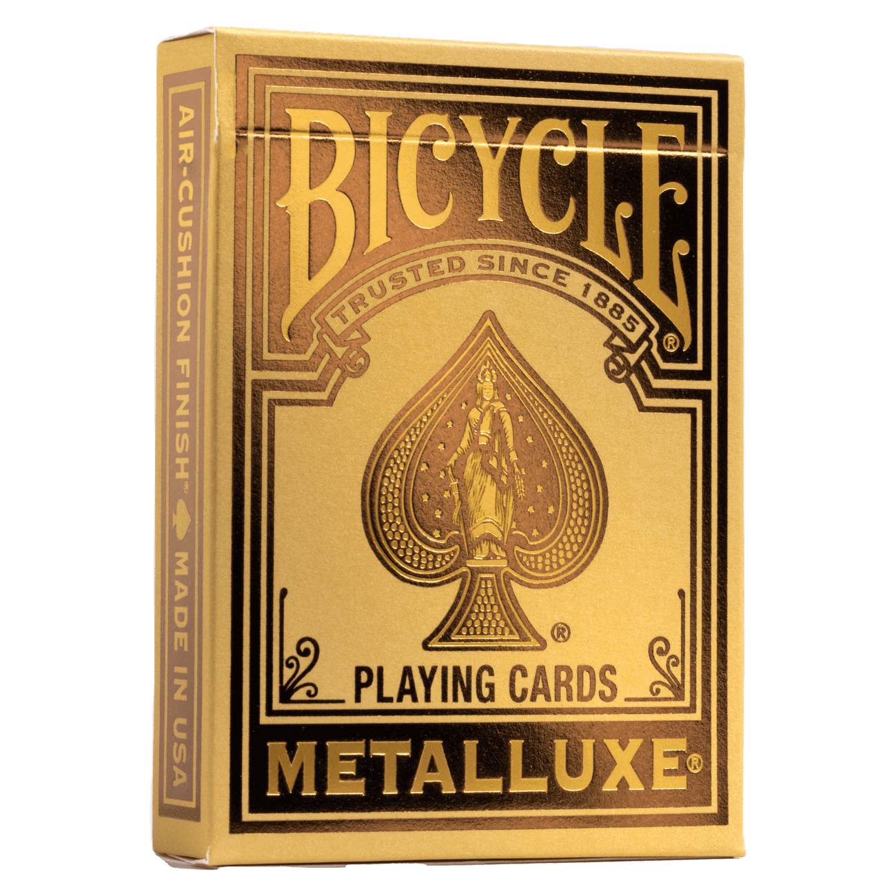 PlayingCardDecks.com-Bicycle Metalluxe Gold Playing Cards