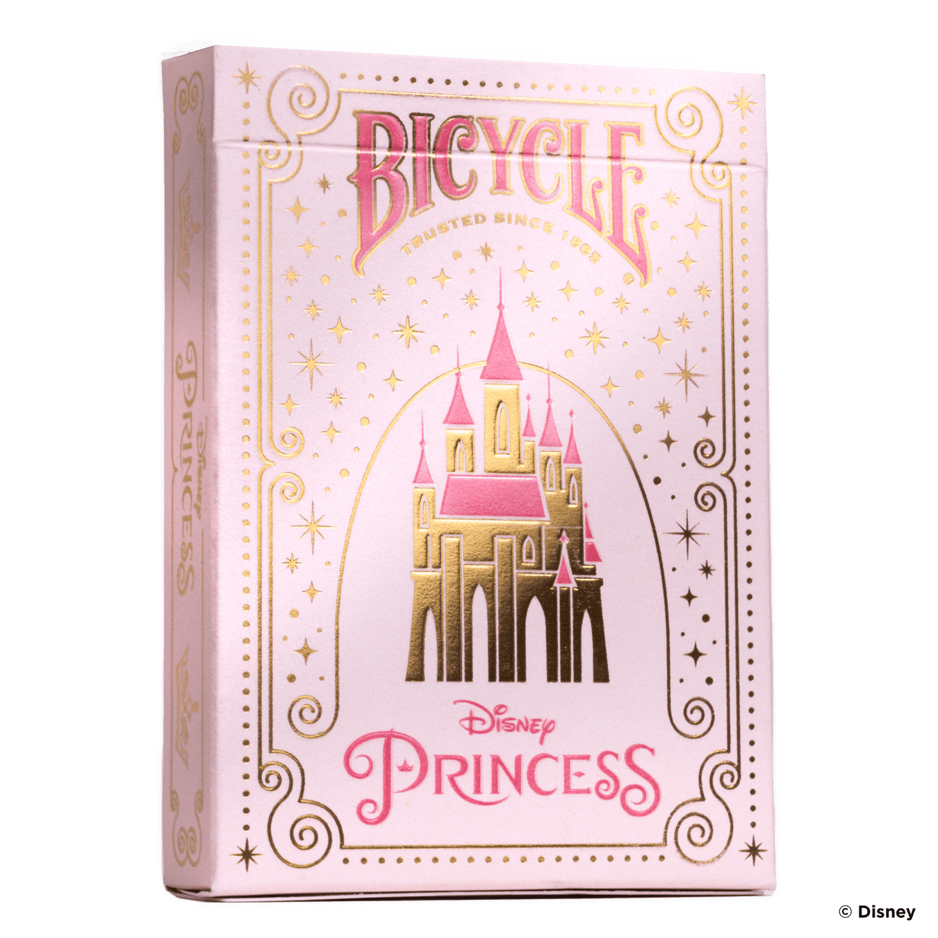 PlayingCardDecks.com-Disney Princess Inspired Pink Bicycle Playing Cards
