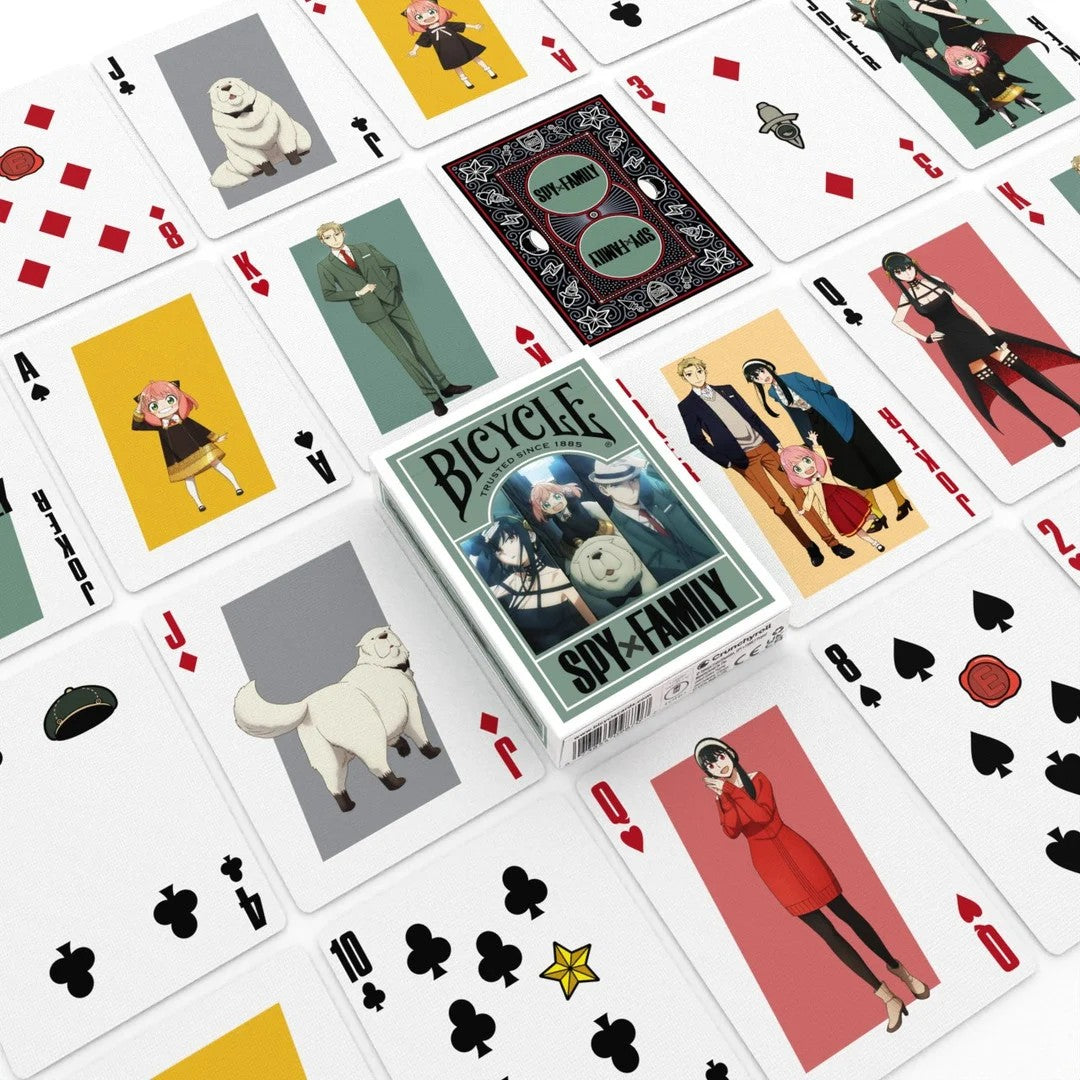 Bicycle Spy x Family Playing Cards