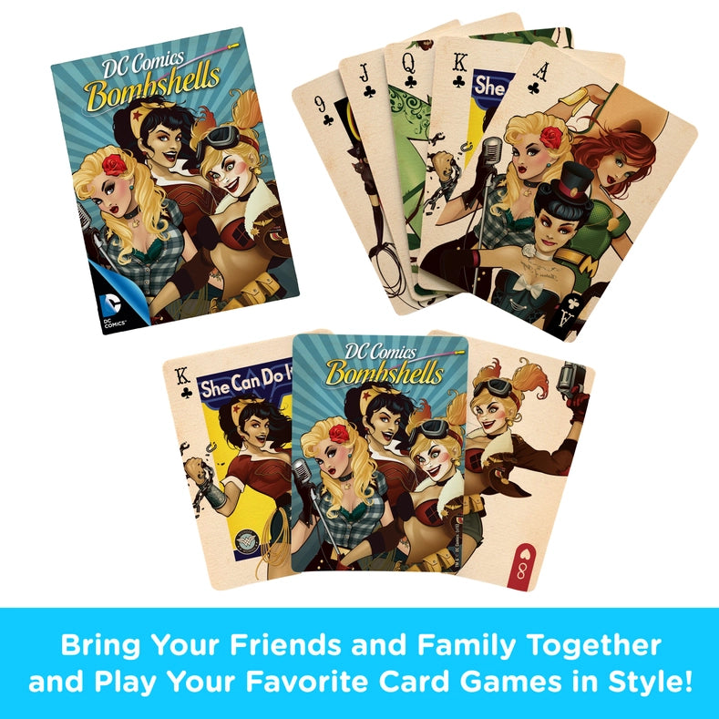 DC Bombshells Playing Cards by Aquarius