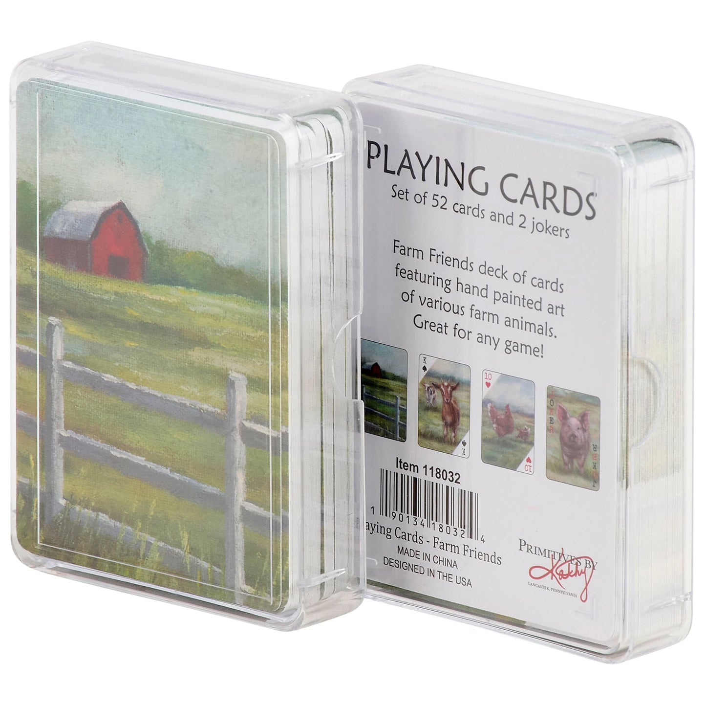Farm Friends Playing Cards