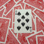 Red One-Way Forcing Deck - 8 of Spades