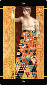 Klimt Tarot Pocket Golden Edition Mini Deck Lo Scarabeo