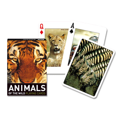 Animals of the Wild Playing Cards by Piatnik