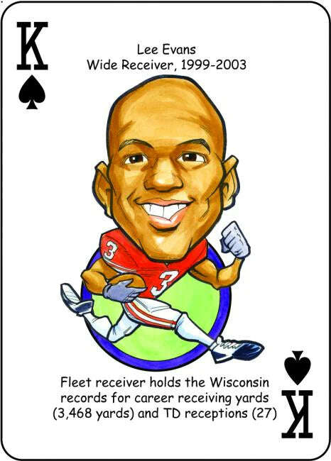 PlayingCardDecks.com-Wisconsin Football & Basketball Heroes Playing Cards