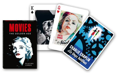 Movies – The Golden Age Playing Cards by Piatnik