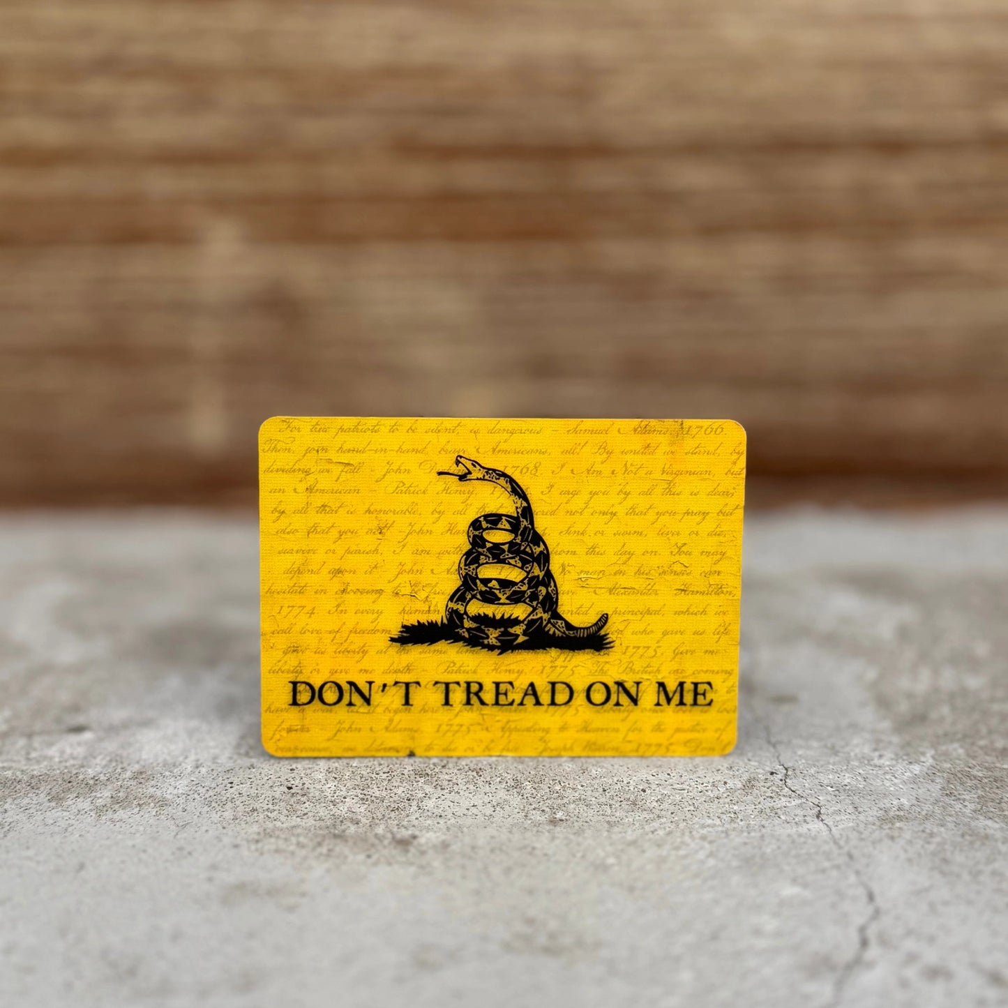 Don’t Tread on Me Playing Cards