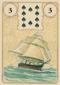 Golden Lenormand Oracle Deck Lo Scarabeo