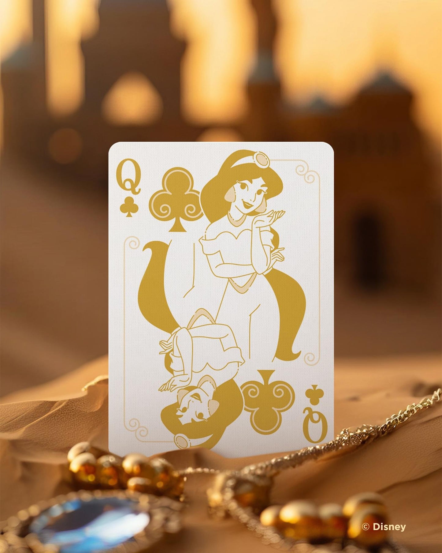 Disney Princess Inspired Pink Bicycle Playing Cards