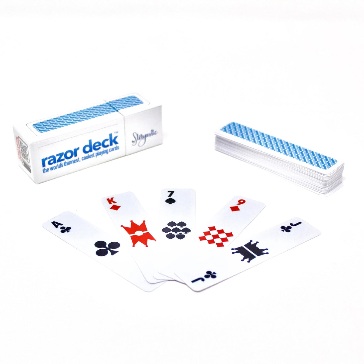 Razor Cardris Razor Deck: The World's Thinnest, Coolest Playing Cards ...