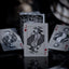 Fultons October Tombstone Grey Halloween Playing Cards