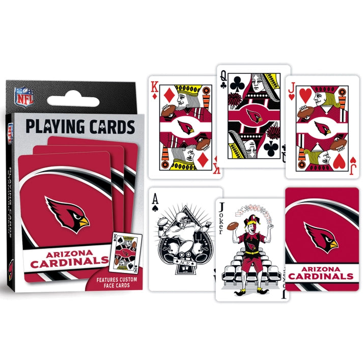 Arizona Cardinals Playing Cards by Masterpieces