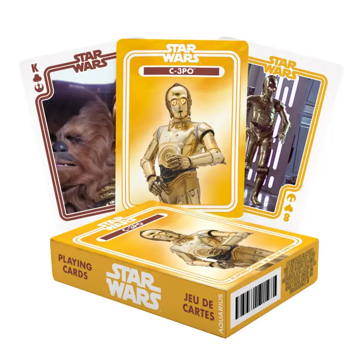 Star Wars C-3PO Playing Cards by Aquarius