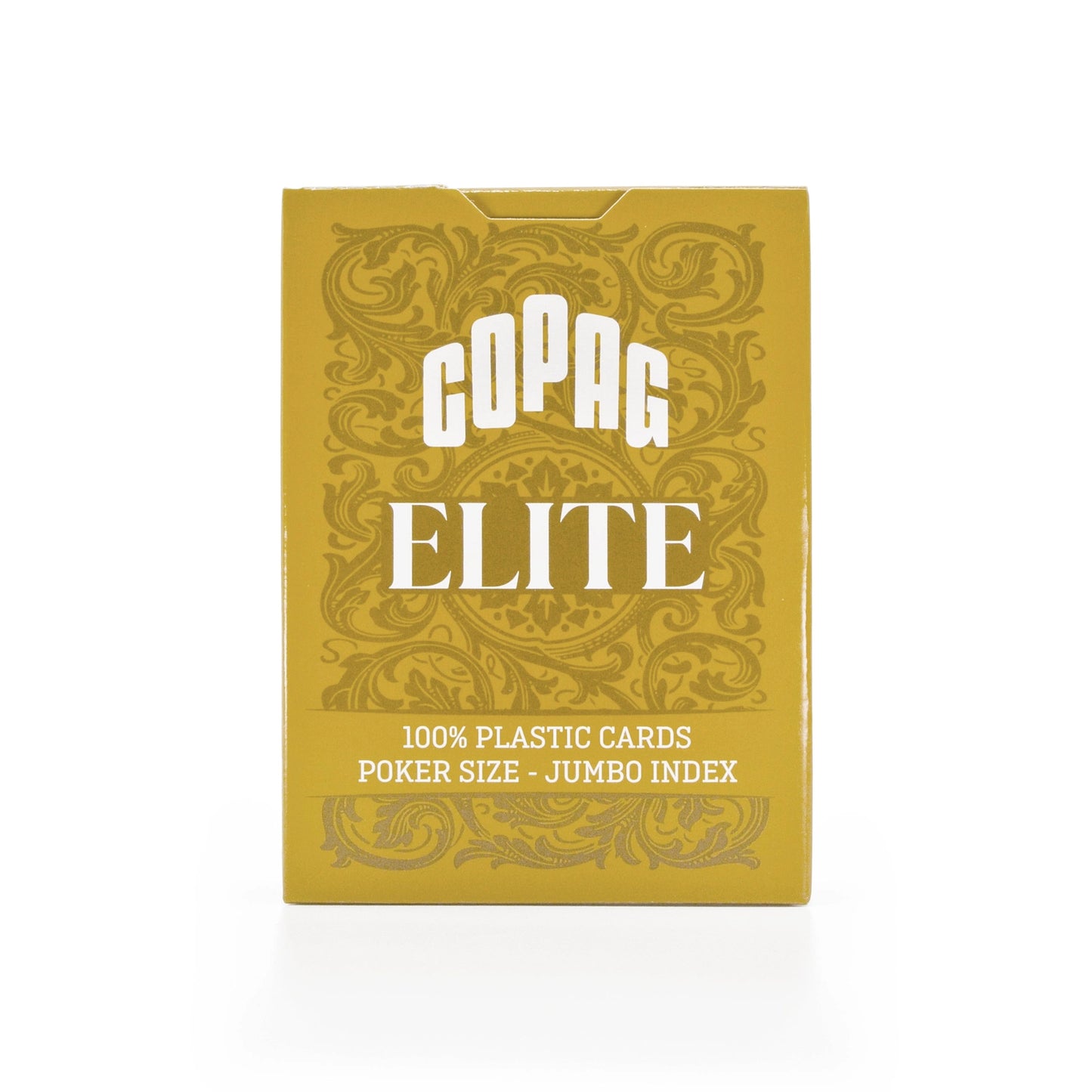 Copag Elite 100% Plastic Jumbo Index - Gold