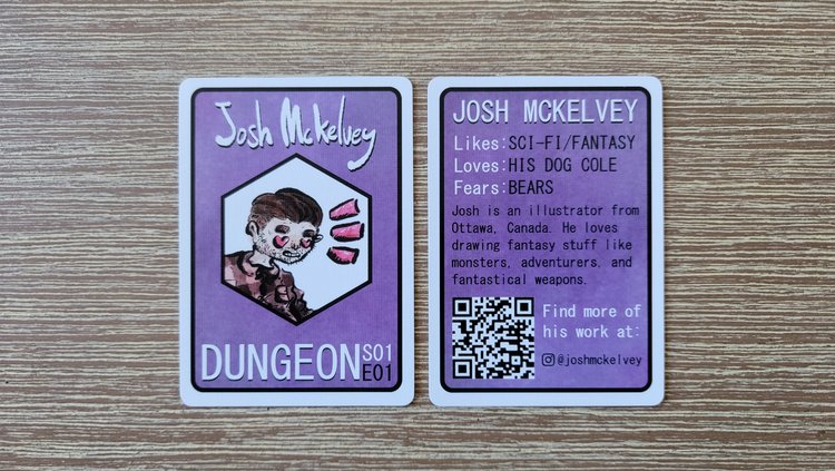 The Dungeon Deck RPG Inspired by Josh Mckelvey