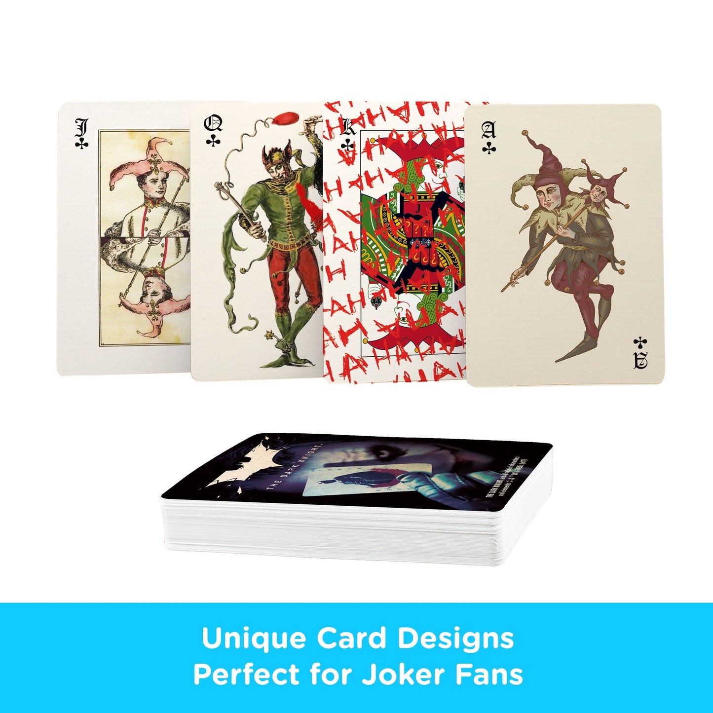 Dark Knight Joker Playing Cards by Aquarius