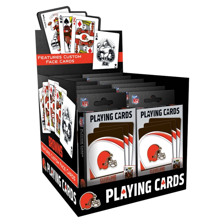 Cleveland Browns Playing Cards by Masterpieces