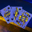 Bicycle Neon Yellow-Starburst Playing Cards Uv-Glow Deck