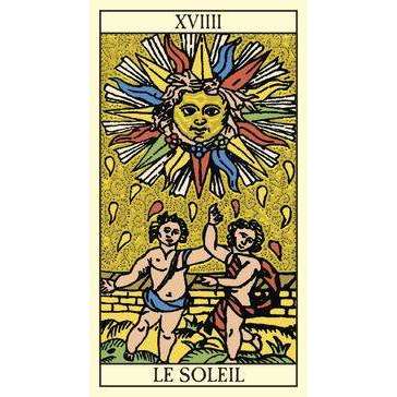 Golden Tarot of Marseille Deck