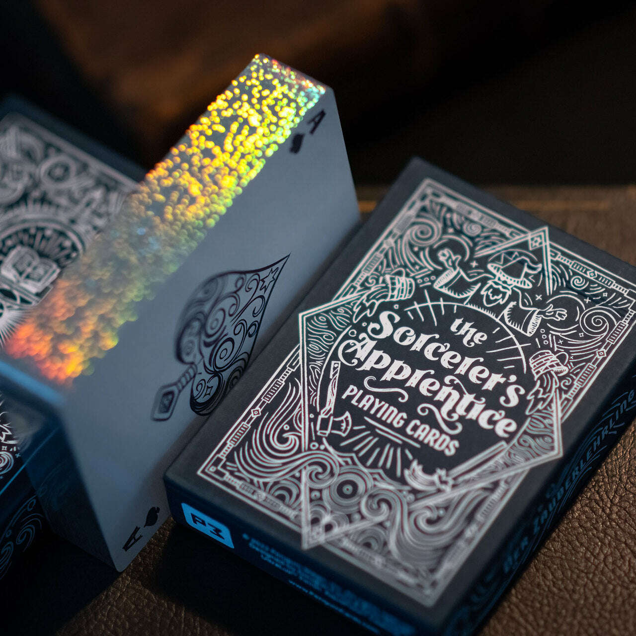 PlayingCardDecks.com-Sorcerer's Apprentice Gilded Marked Playing Cards