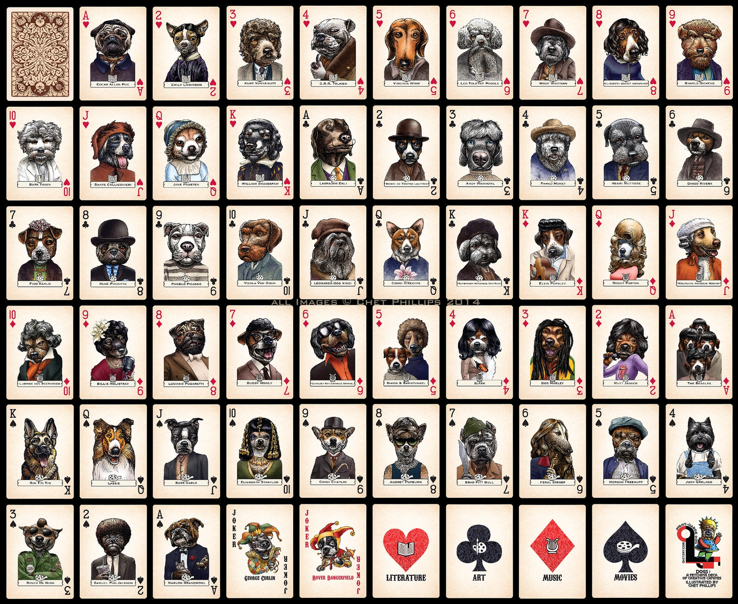 Dogs: A Fetching Deck Playing Cards